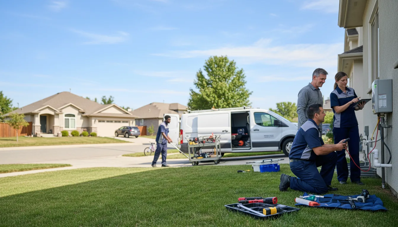 Tankless water heater service in Logansport, IN